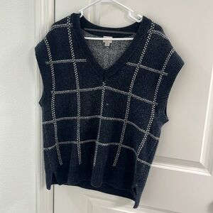 A new day navy vest
